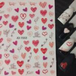 Valentine's Nail Art Sticker JO-1553